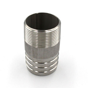 Sản xuất tại Trung Quốc thép carbon Vua kết hợp núm vú Hose núm vú chèn Hose Adapter - Product Image 2