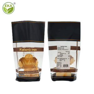 Tùy chỉnh in CELLO Ổ túi giấy bóng kính gấp xuống rõ ràng miếng vải hình tam giác túi cho bánh mì giấy bóng kính bánh Túi - Product Image 6