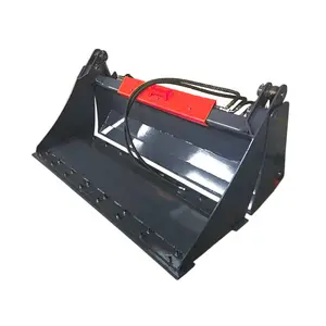 Mini Skid Steer Loader Diesel Wholesale Mini Skid Steer Loader With 4 In 1 Bucket