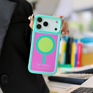 Custodia Protettiva in Silicone Colorata Effetto Caramella Antiurto con Ricarica Wireless e <span class=keywords><strong>Bumper</strong></span> in TPU per <span class=keywords><strong>iPhone</strong></span> 17 16 15 - Product Image 1