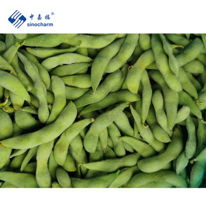 Sinocharm <span class=keywords><strong>Edamame</strong></span> en gousses surgelées certifiées HALAL, prix <span class=keywords><strong>d</strong></span>'usine, 130-150 pièces, 500g, gousses <span class=keywords><strong>d</strong></span>'<span class=keywords><strong>Edamame</strong></span> entières surgelées - Product Image 1