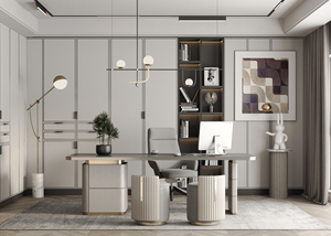 Mesa de ordenador escritorio estudiante hogar estudio mesa <span class=keywords><strong>Simple</strong></span> largo dormitorio escritorio doble estudio - Product Image 5