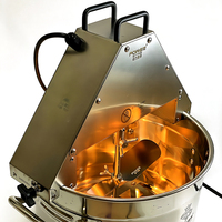 Marmite mélangeuse alimentaire 10L, machine à faire sauter, mélangeur de confiture et de sauce, wok 220V, machine à faire sauter automatique