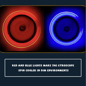 ของเล่นลูกข่างหมุนลายฮาโลวีนคริสต์มาส พร้อมไฟ LED สำหรับเด็ก เป็นของขวัญวันหยุด - Product Image 4