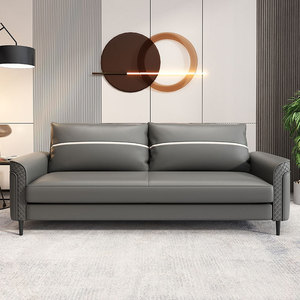 Juego de sofá de cuero comercial moderno a un precio competitivo, muebles de recepción para CEO Lounge, Oficina Ejecutiva, área de espera para clientes - Product Image 3