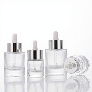 Wholesale Thick-Bottomed Glass Essential Oil <b>Bottles</b> 30ml Rubber Stopper <b>Dropper</b> <b>Bottles</b> Screen Printed Cylinder Fragrance - Product Image 3