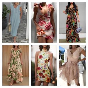 Vestidos Casuales de Verano para Mujer, Suaves y Holgados, Corte Ajustado, Usados, en Oferta a Bajo Precio - Product Image 3