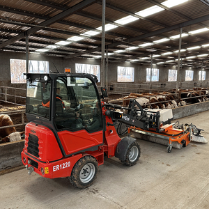 EVERUN - Mini Cargadora de Ruedas de 1.5 Toneladas en Oferta, Cargadora Frontal Articulada Compacta Diésel para Construcción y Agricultura - Product Image 1