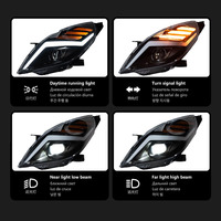Phares avant projecteurs Bi-LED style Lightning DRL pour Chevrolet Spark M300 2011-2014, clignotants Canbus, Plug and Play, pièces auto