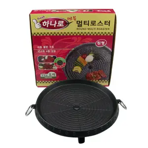 Hot Sell Großhandel BBQ Grills Gusseisen Pfanne mit Griff 10 Stück/Karton