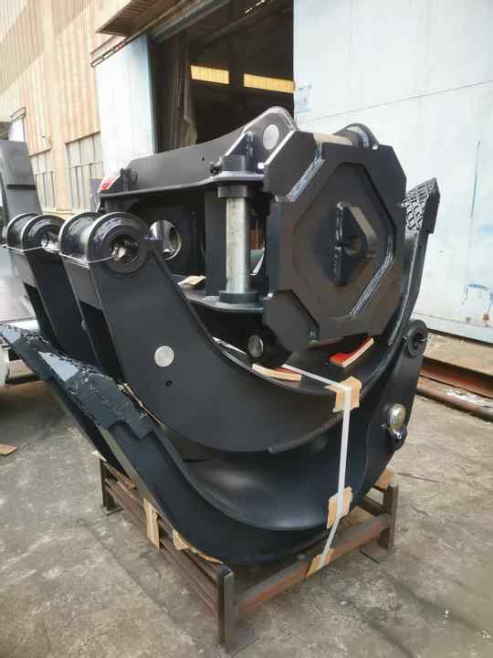 Excavator Attachment Hydraulic Grapple Scrap Polyp Grab 360 Degree ...