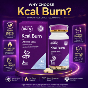 Tabletas Masticables OKTW Kcal Burn con Té <span class=keywords><strong>Verde</strong></span>, Supresor del Apetito, Control de Peso, Suplemento para el Bienestar Metabólico, en Stock - Product Image 3