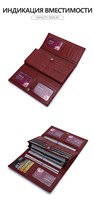 Dompet Panjang Wanita Kulit Asli Multi Slot Kartu Dompet Clutch Wanita Kapasitas Besar Dompet Ponsel Dengan Kancing Tekan Logo Kustom