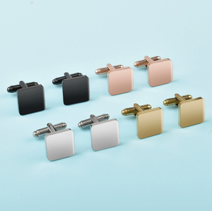 Mancuernillas <span class=keywords><strong>de</strong></span> Acero Inoxidable Redondas con Acabado Espejo Francés <span class=keywords><strong>para</strong></span> Camisa <span class=keywords><strong>de</strong></span> Negocios, Estilo Moderno <span class=keywords><strong>para</strong></span> Hombre - Product Image 2