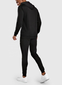 Custom Logo Muscle Fit Blank Gym Tracksuits Jogging Suits Jogger Style Men Autumn Plain Training Sportswear Tracksuit - Product Image 2