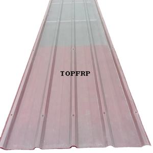 Tôle de toiture ondulée transparente en plastique renforcé de fibre de verre - Product Image 2