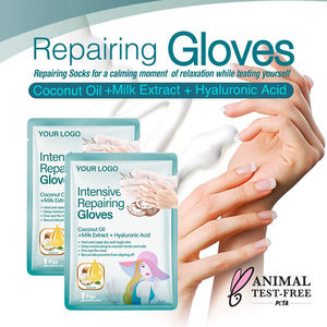 Gants exfoliants blanchissants sans parfum DAAO avec masque pour les ongles pour les mains rugueuses - Product Image 6
