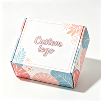 Boîtes d'emballage pour biscuits en carton ondulé imprimées sur mesure, vente en gros, boîte d'expédition pour bonbons, chocolat, biscuits, ensemble cadeau alimentaire avec logo imprimé