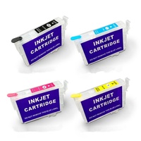 Cartouche d'encre vide rechargeable OCB T0731-T0734 73N pour imprimantes Epson Stylus T40 T1100 C79 C90 C92 C110 CX3900 CX4900