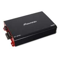 Amplificateur de puissance 4 canaux en aluminium, 100 W RMS x 4, actif et puissant, pour voiture, TS-4705 (vente en gros)