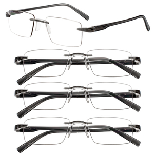 ファッション光学眼鏡 軽量フレーム眼鏡 レディース メンズ レトロファッション眼鏡フレーム 老眼鏡 - Product Image 6