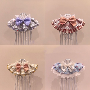 <span class=keywords><strong>Collar</strong></span> para Mascotas con Volantes Florales Vintage, Pañuelo con Ribete de Encaje Suave para Perros Pequeños y Gatos, Accesorios para Mascotas de Uso Diario, Bandana - Product Image 2