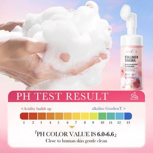 SADOER Mousse Nettoyante au Collagène Fleur de Cerisier – Nettoyage Doux, Sans Sensation de Tiraillement, Contrôle du Sébum, Rafraîchissante et Non Grasse - Product Image 4