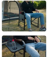 Chaises de camping pliantes écologiques en acier Sunshine Leisure pour la pêche, les repas, la gym et l'entrepôt – Promotion