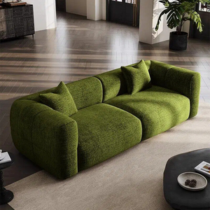 Muebles de Alta Calidad para Sala de Estar, Sofá Moderno y Cómodo de Tela para Dos Personas DD-25180, Sofás Cómodos para Sala de Estar DD-25180 DD-25180 - Product Image 4