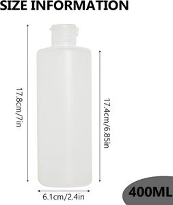 ขวดพลาสติก PET ใสทรงกลมขนาดเล็กสูง 15 มล. 20 มล. 30 มล. 50 มล. 60 มล. 100 มล. 120 มล. - Product Image 3