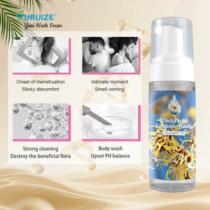 <span class=keywords><strong>Mousse</strong></span> <span class=keywords><strong>nettoyante</strong></span> intime <span class=keywords><strong>naturelle</strong></span> à l'hamamélis Furuize Private Label pour l'équilibre du pH et la fraîcheur – <span class=keywords><strong>Mousse</strong></span> lavante Yoni - Product Image 5