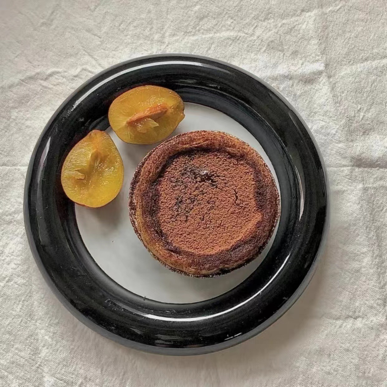 Negro gris 8 pulgadas