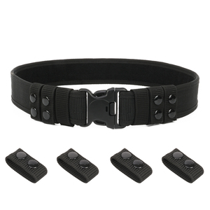 6 boyutu <span class=keywords><strong>2</strong></span> "4 bekçileri ile taktik görev kemer ağır naylon programı iş kemer güvenlik için/açık evrensel Fit 1.5-<span class=keywords><strong>2</strong></span>.5" döngüler - Product Image 2