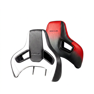 Appuie-tête en cuir PU Orifix élégant OEM, design sportif ergonomique, option logo, pour sièges de voiture modifiés, modèle ORIFIX, vente chaude - Product Image 1