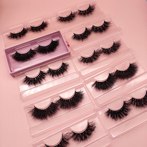Faux Cils 3d Faux Cils de Vison Logo Personnalisé Boîte Bande Cils Faux Vison Vemdor <span class=keywords><strong>Flufy</strong></span> Faux Cils de Vison - Product Image 3