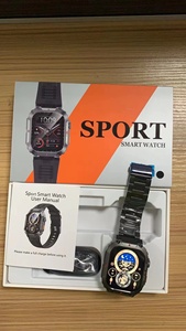 Reloj inteligente C58 de alta calidad para hombre, rastreador de actividad física con llamadas BT, reloj inteligente deportivo resistente al agua, aleación IP67, Gel de sílice masculino de Guangdong - Product Image 5
