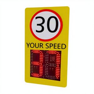 Señal de radar solar para control de velocidad con detección de 200m, señal de retroalimentación de velocidad por radar 24G, radar de tráfico para control de velocidad - Product Image 4