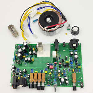 Amplificador de Micrófono de Tubo de Doble Canal DIY, Carcasa de Metal y Plástico, Conectividad USB, Sonido Envolvente Profesional - Product Image 5