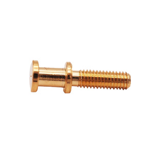 <b>Copper</b> Solder Pin Connector Male Gold Plated 0.3100 Specification For Customized Electronics Applications - Product Image 1