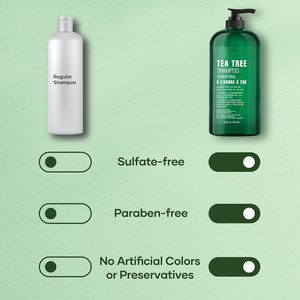 Champú de Árbol de Té 100% Puro de Marca Privada con Aceite de Menta, Lavanda y Romero - Product Image 6