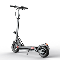 Scooter Eléctrico Plegable con Marco de Aleación de Aluminio Y6-S, Motor sin Escobillas a Prueba de Agua, Suspensión Completa, 500W, Alcance de 60KM, 25km/h, 18AH