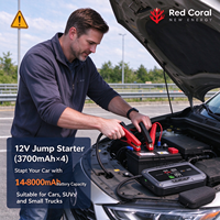 Power Bank Starter Mobil Daya Tinggi dengan Pompa Ban untuk Starter Darurat Mobil