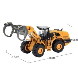 Sanjoyo SJY-1716 Camión Grúa de Madera a Escala 1:50, Construcción de Metal y Madera, Juguete de Ingeniería para Niños - Product Image 6
