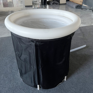 Piscine pliable <span class=keywords><strong>pour</strong></span> bain froid, idéale <span class=keywords><strong>pour</strong></span> les sous-sols et les salles de sport, avec valve de vidange intégrée <span class=keywords><strong>pour</strong></span> les propriétaires. - Product Image 4