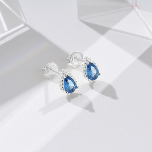 Nuevo Diseño S925, Pendientes de Plata de Ley con Gema en Forma de Corazón, Diamantes Clásicos Franceses de Lujo, Pendientes Versátiles para Mujer - Product Image 4