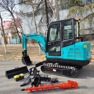 Pelle sur chenilles de 3.5 tonnes avec 1 an de garantie Pompe à moteur haute efficacité et godet de boîte de vitesses - Product Image 5