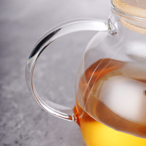 Venta al <span class=keywords><strong>por</strong></span> <span class=keywords><strong>mayor</strong></span> 1000ml 1800ml Tetera <span class=keywords><strong>de</strong></span> vidrio transparente <span class=keywords><strong>de</strong></span> borosilicato resistente al calor - Product Image 2