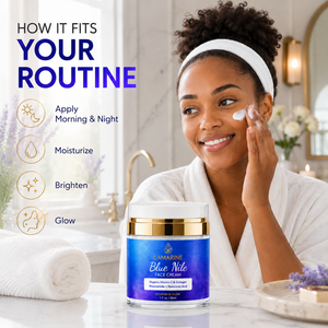 Crema Antirughe al Niacinamide <span class=keywords><strong>e</strong></span> Curcuma per la Cura della Pelle, Rimuove le Macchie Scure, Idratante <span class=keywords><strong>e</strong></span> Sbiancante <span class=keywords><strong>Nila</strong></span> per Tutti i Tipi di Pelle - Product Image 5