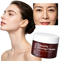 Crème Gelée Raffermissante et Réparatrice PDRN : Renforce la Barrière Cutanée, Hydrate, Éclat, Booster d'Énergie Cellulaire au Camélia et NAD+, Baume Visage