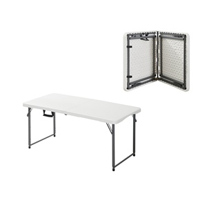 Tables pliantes en plastique légères et réglables en hauteur <span class=keywords><strong>de</strong></span> 120 <span class=keywords><strong>cm</strong></span> (4 pieds) pour le camping en extérieur, vente en gros - Product Image 6